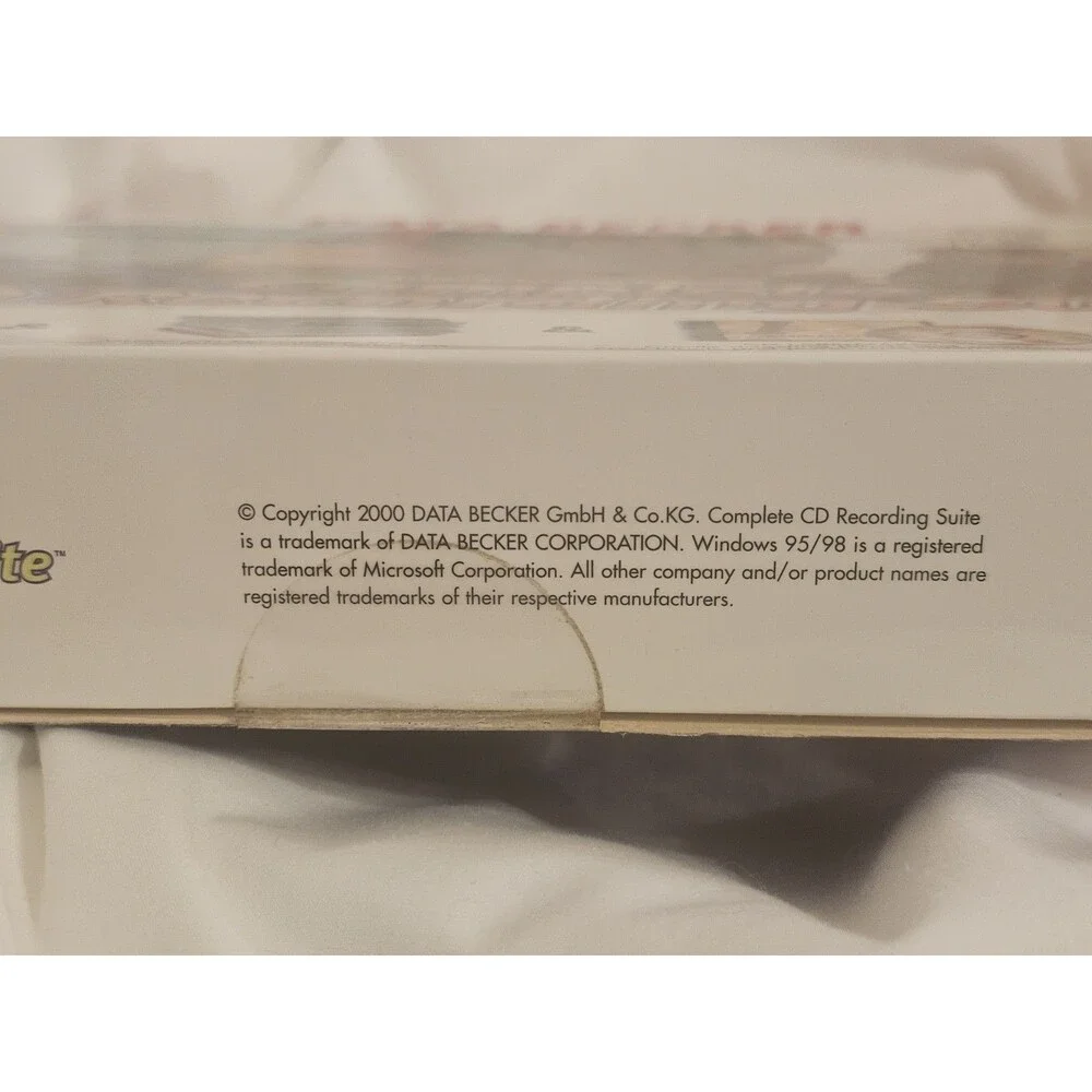 Data Becker Complete CD Recording Suite 3 Products In 1 Create Music CDs